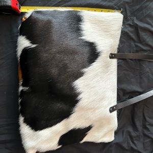 Jillhomestead handmade leather and cowhide bag